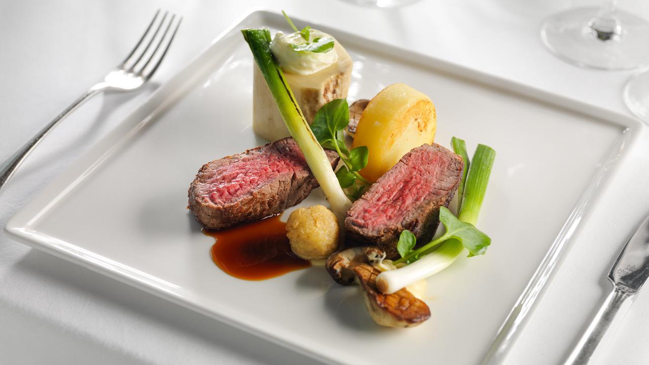 فندق وسبا أغادوي هايتس كيلارني المظهر الخارجي الصورة A steak prepared sous-vide
